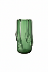 JARRA DRIPPY GLASS GREEN LARGE