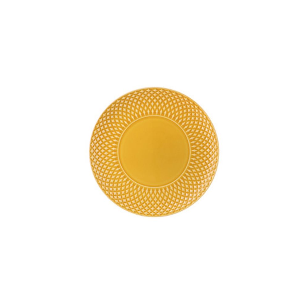 PRATO SOBREMESA AMARELO - BICOS