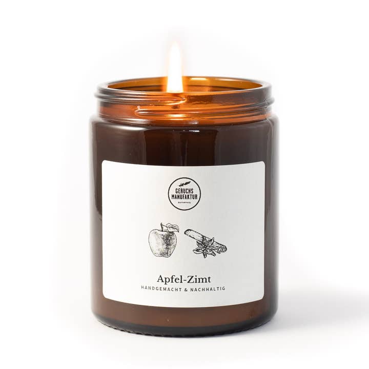 VELA PERFUMADA MAÇÃ E CANELA