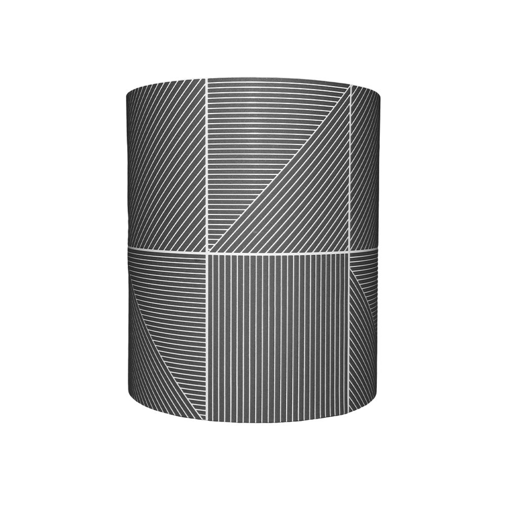 ABATJOUR GEOMETRIC BLACK