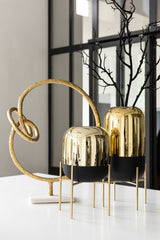 Jarra Glass Black/Gold