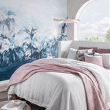 MURAL MIDNIGHT/LINEN BANNER