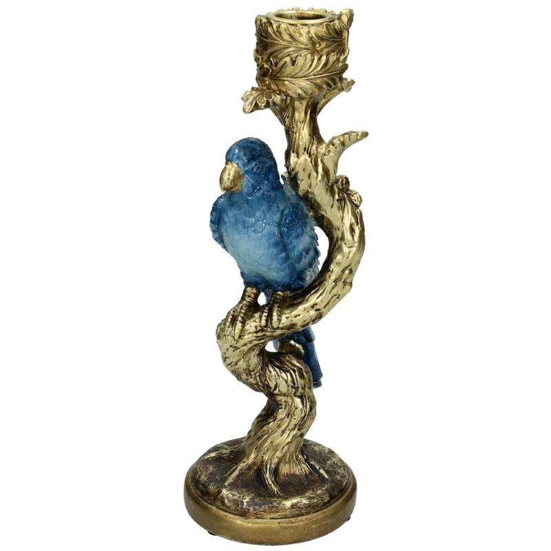 CASTIÇAL PAGAGAIO AZUL
