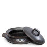 POTE OVAL QUEIMADO
