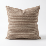 ALMOFADA 45X45 CM HAYDEN CREAM+DARK BROWN