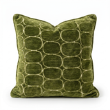 Almofada 45x45 cm DOTHAN GREEN+CREAM