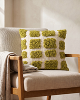 Almofada 45x45 cm FASANO green+cream