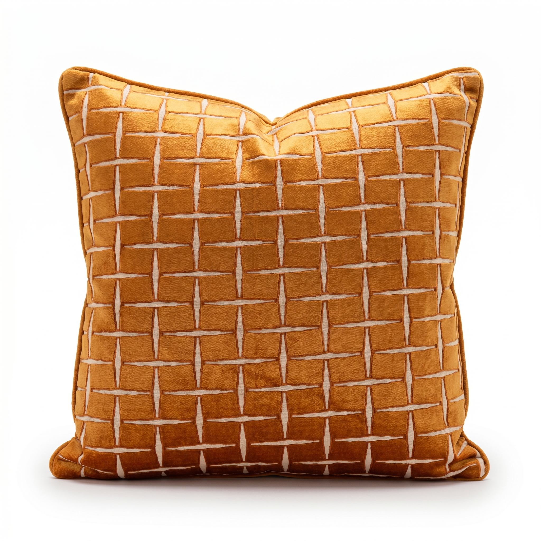 Almofada 45x45 cm ROMAIN orange-white