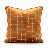 Almofada 45x45 cm ROMAIN orange-white