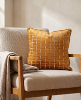 Almofada 45x45 cm ROMAIN orange-white