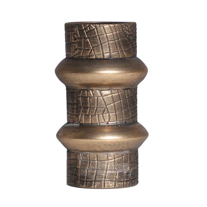VASO VESC DOURADO FERRO