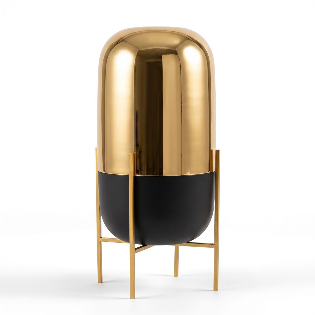Jarra Glass Black/Gold