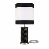 BASE ZIG ZAG BLACK