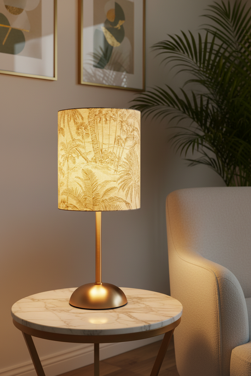 ABATJOUR TROPIC GOLD