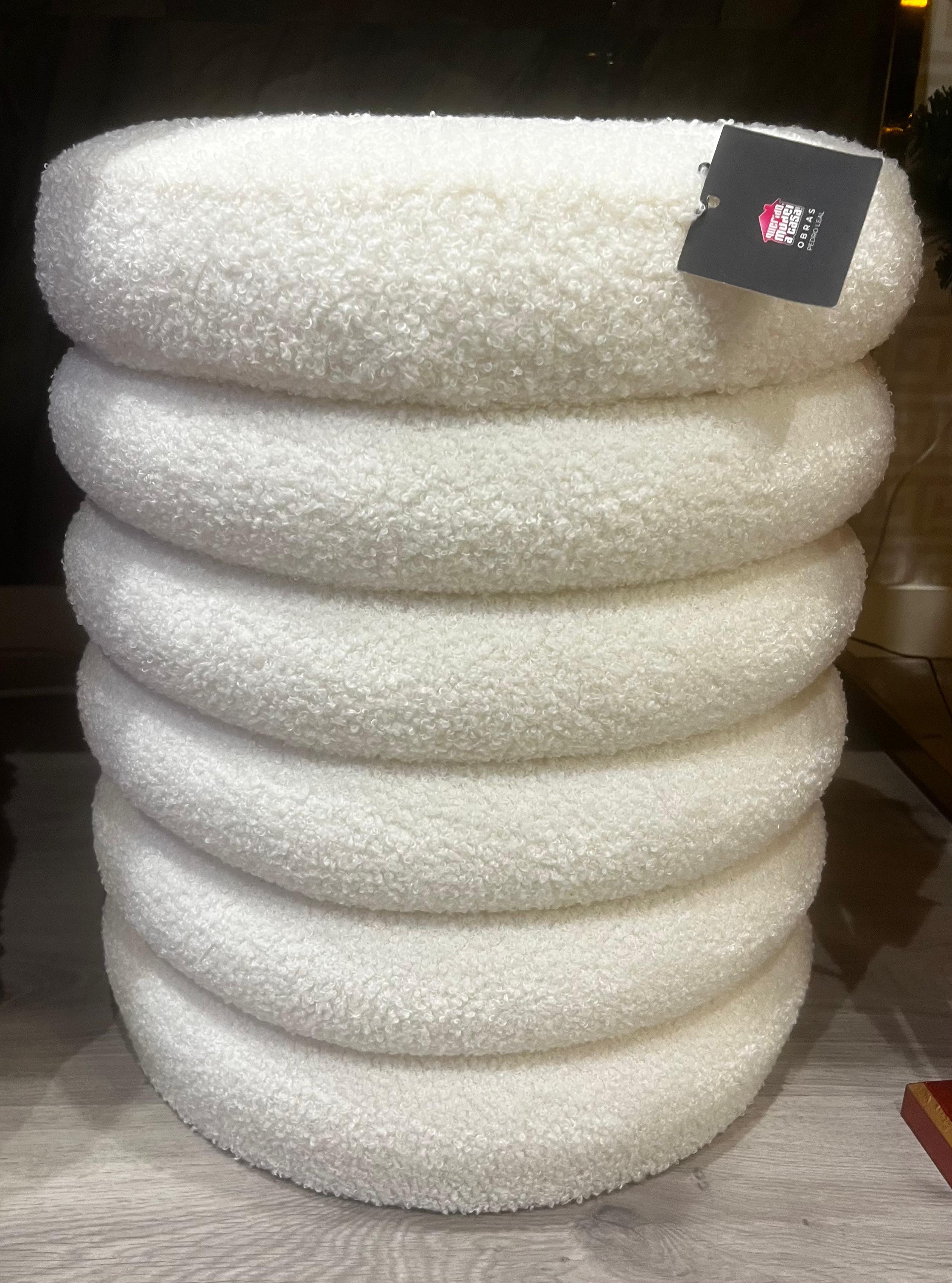 TAMBORETE BRANCO OVELHA