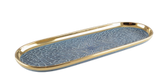TABULEIRO AZUL DOURADO