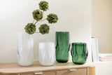 JARRA DRIPPY GLASS GREEN SMALL
