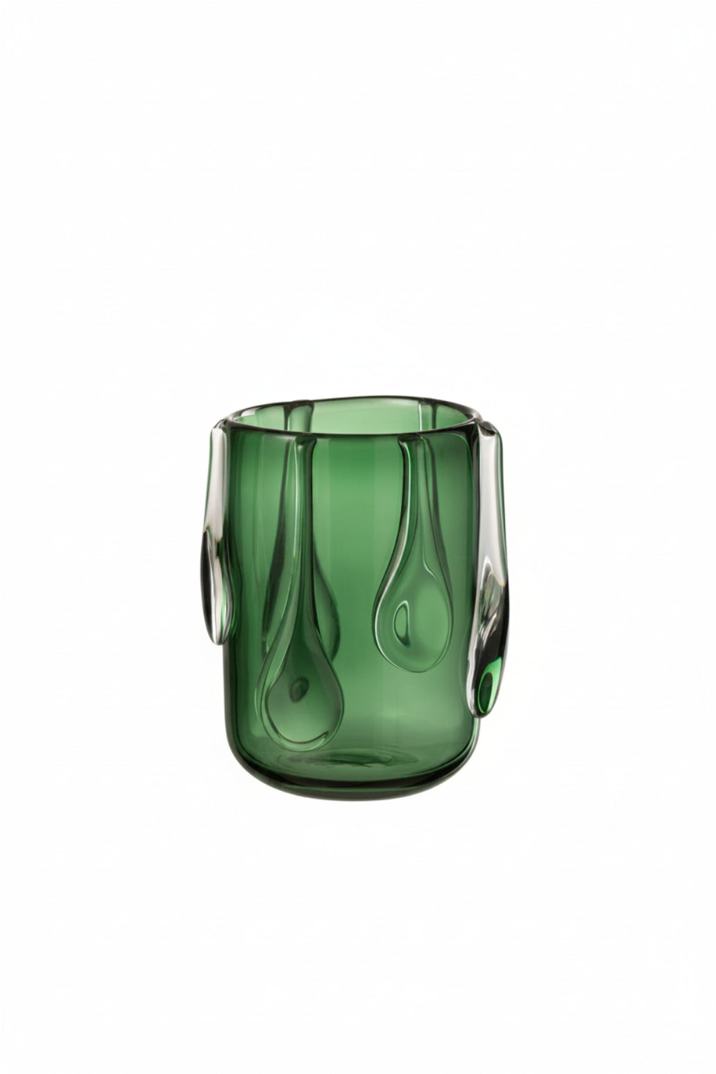 Jarra Drippy Glass Green Small